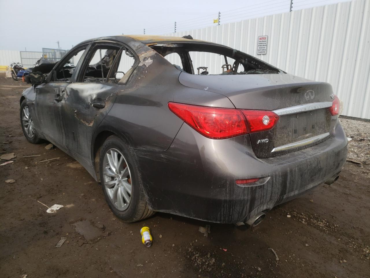 Photo 3 from auction – 2016 INFINITI Q50 PREMIU with VIN JN1EV7AR1GM345167