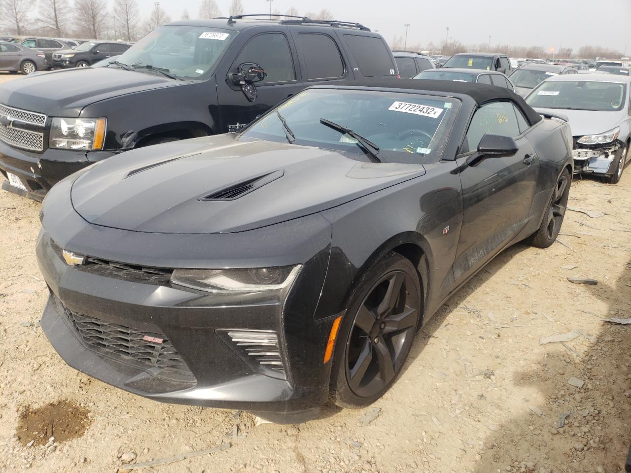 Photo 2 from auction – 2017 CHEVROLET CAMARO SS with VIN 1G1FF3D75H0175365