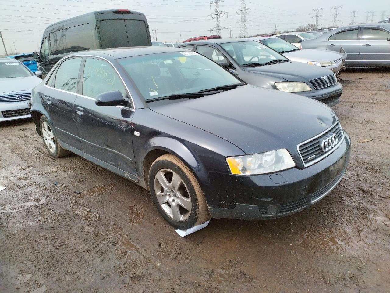 AUDI A4 3.0 QUA 2002 with VIN WAULT68E12A132184 - Photo from auction