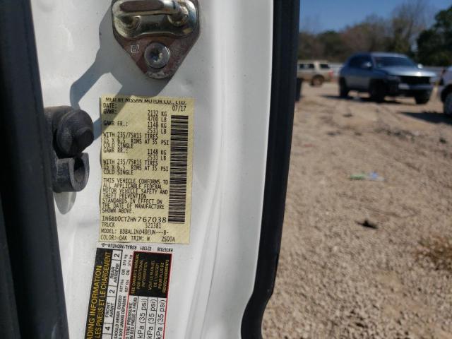Photo 10 from auction – 2017 NISSAN FRONTIER S with VIN 1N6BD0CT2HN767038