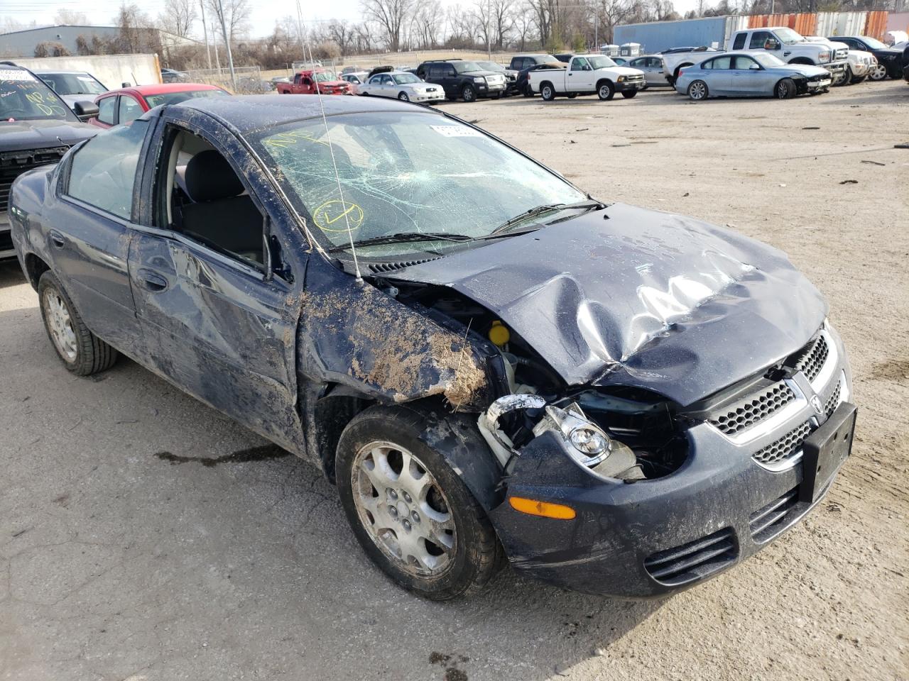 DODGE NEON SXT 2005 with VIN 1B3ES56C55D110817 - Photo from auction