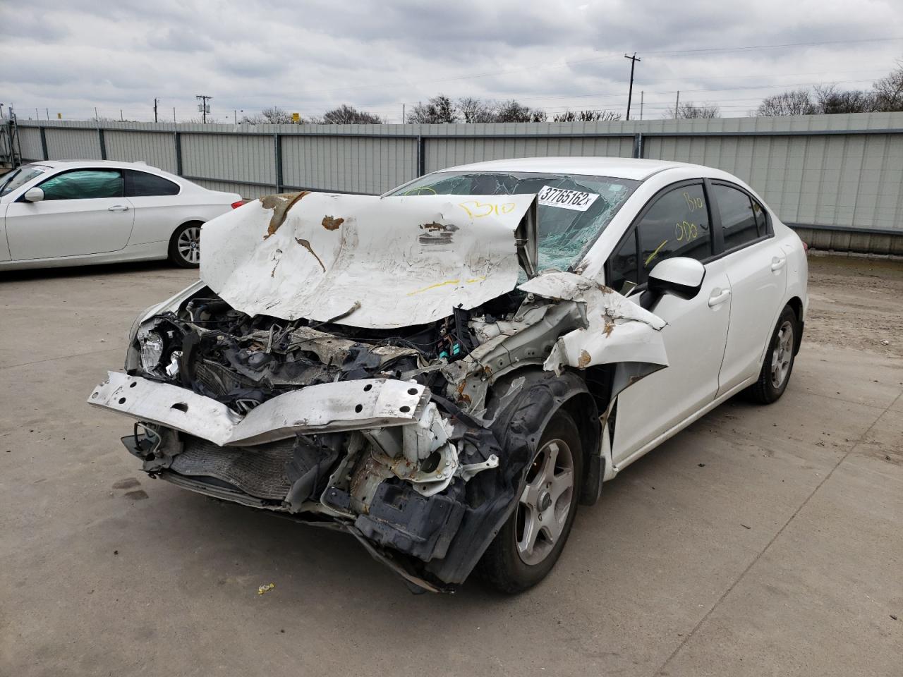 Photo 2 from auction – 2013 HONDA CIVIC LX with VIN 2HGFB2F52DH540164