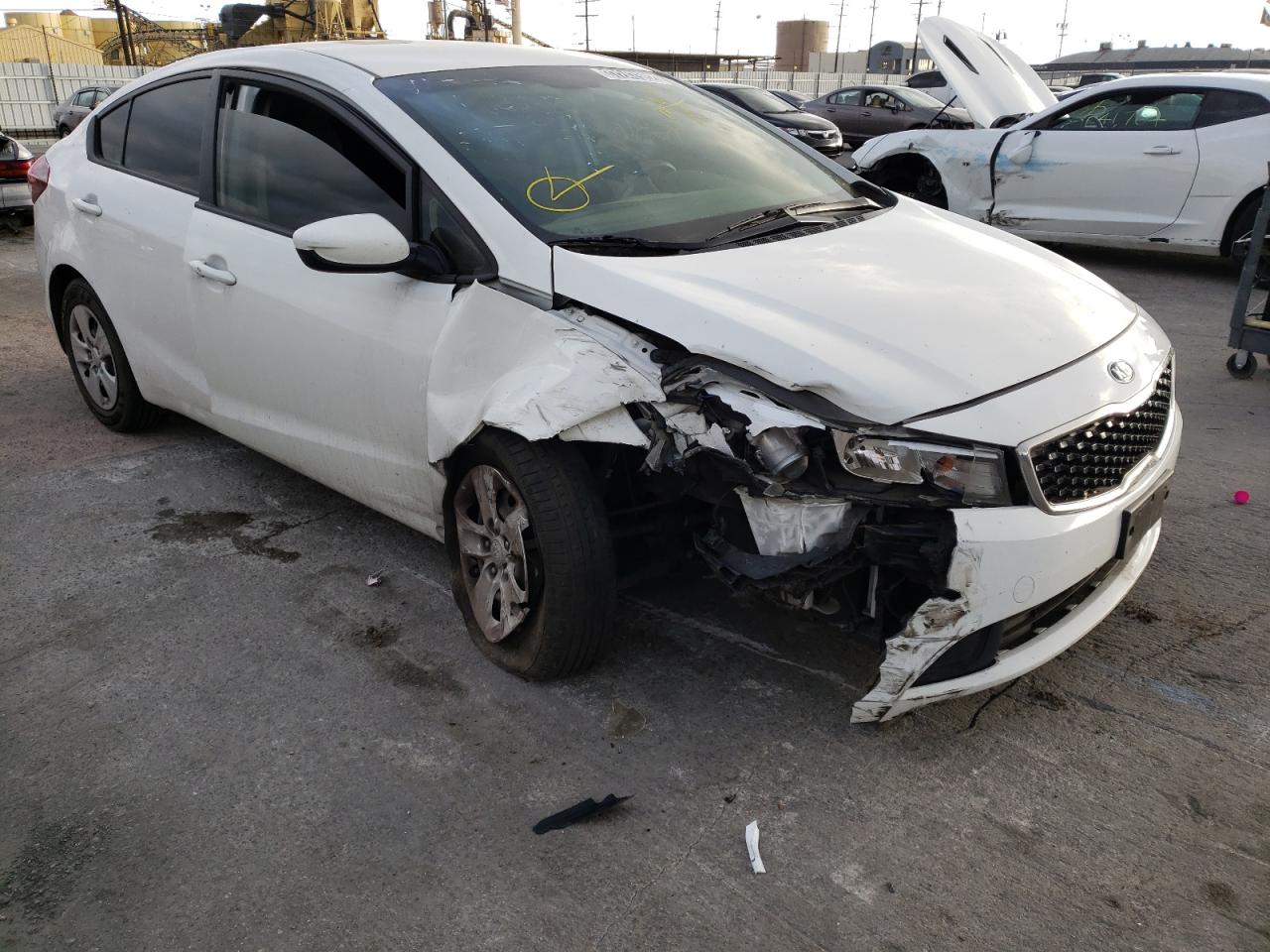 KIA FORTE LX 2018 with VIN 3KPFK4A73JE265771 - Photo from auction