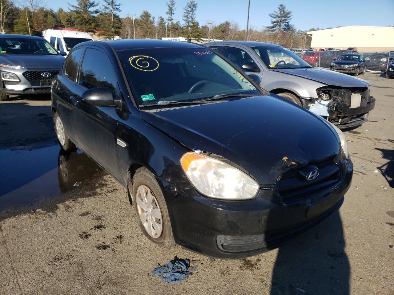 HYUNDAI ACCENT GS 2008 with VIN KMHCM36C18U083698 - Photo from auction