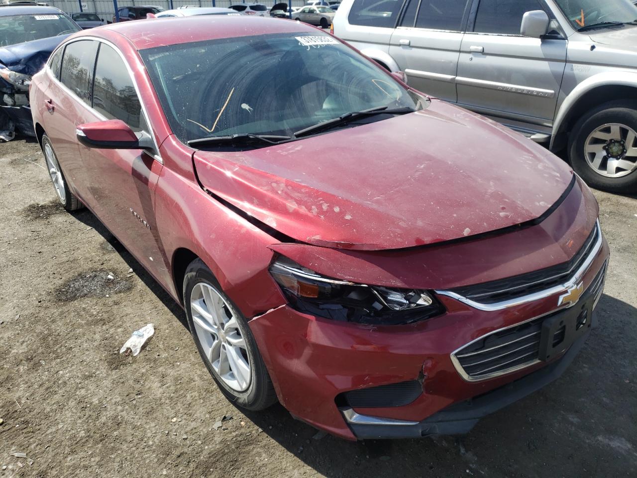 CHEVROLET MALIBU LT 2018 with VIN 1G1ZD5ST1JF215460 - Photo from auction