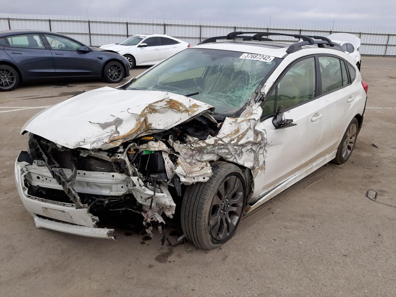 Photo 2 from auction – 2016 SUBARU IMPREZA SP with VIN JF1GPAS60G8217938