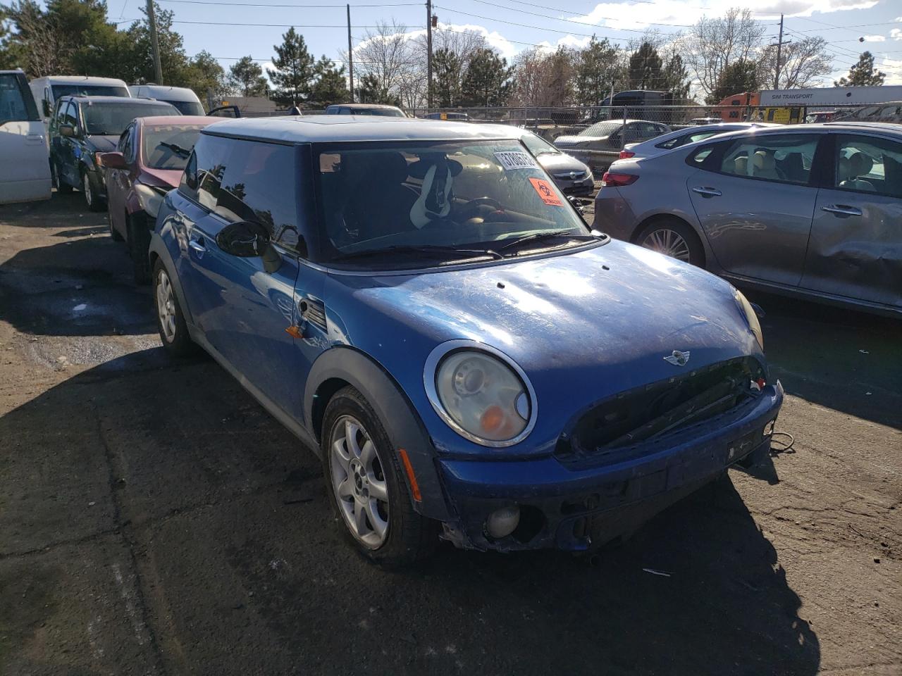 MINI COOPER 2008 with VIN WMWMF33518TU65743 - Photo from auction