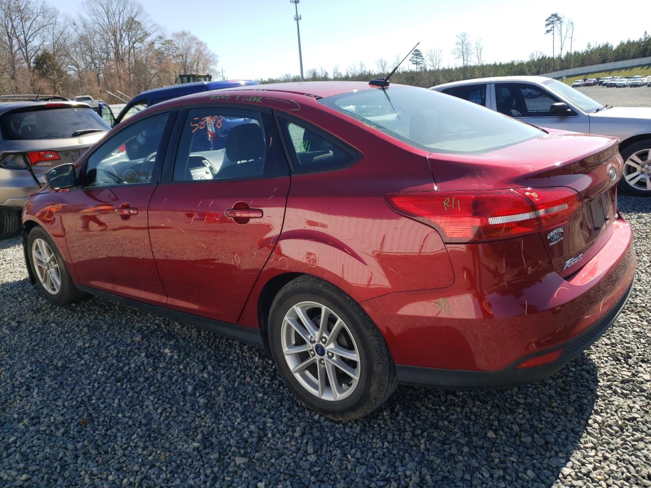 Photo 3 from auction – 2017 FORD FOCUS SE with VIN 1FADP3F22HL293939