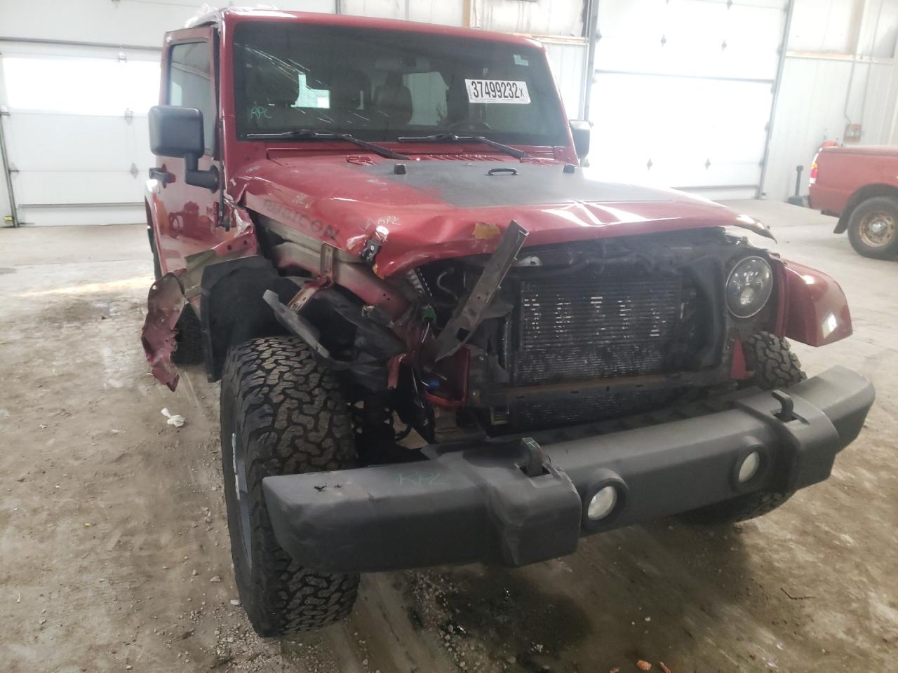 Photo 9 from auction – 2012 JEEP WRANGLER R with VIN 1C4BJWCG5CL203387