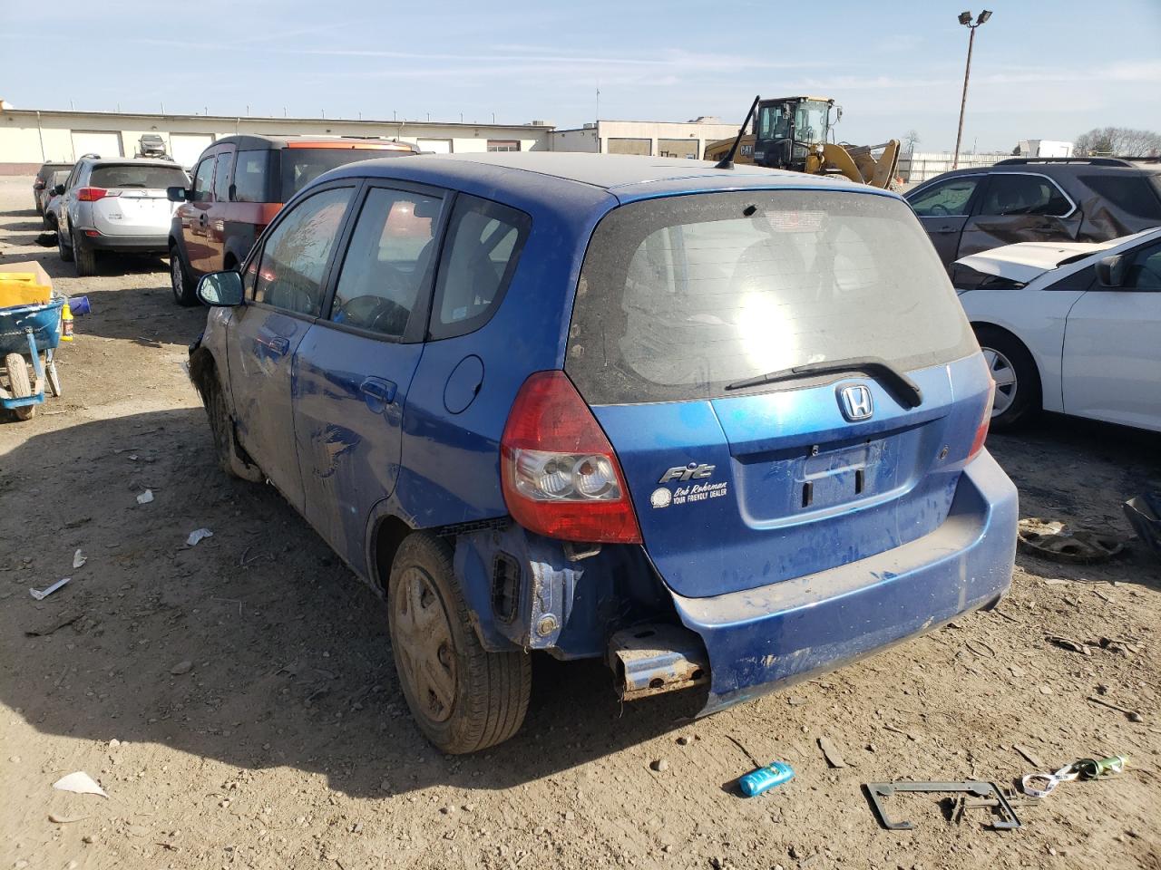 Photo 3 from auction – 2008 HONDA FIT with VIN JHMGD38448S021007