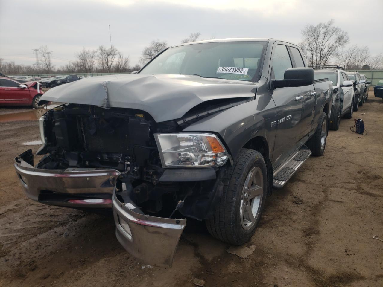 Photo 2 from auction – 2012 DODGE RAM 1500 S with VIN 1C6RD7GT7CS272050