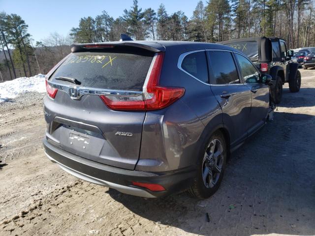 Photo 4 from auction – 2017 HONDA CR-V EXL with VIN 5J6RW2H85HL061652