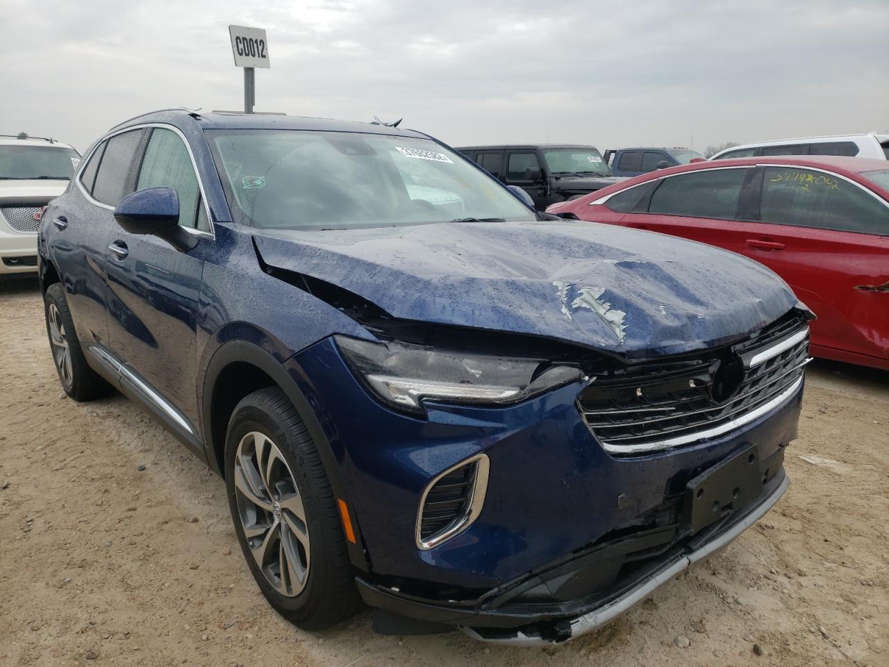 BUICK ENVISION E 2022 with VIN LRBFZPR46ND019231 - Photo from auction