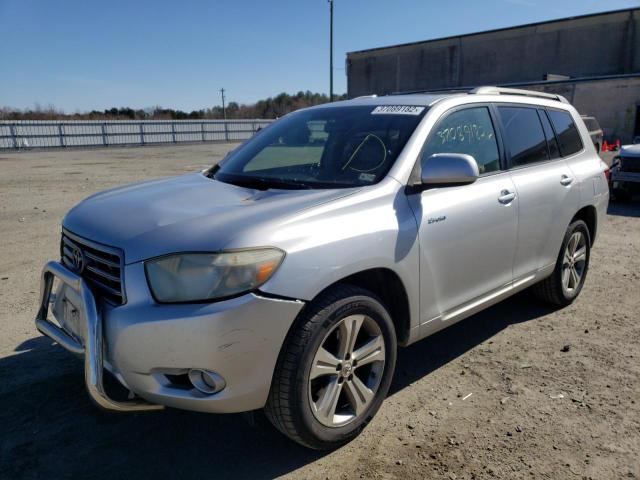 Photo 2 from auction – 2008 TOYOTA HIGHLANDER with VIN JTEES43A382089604