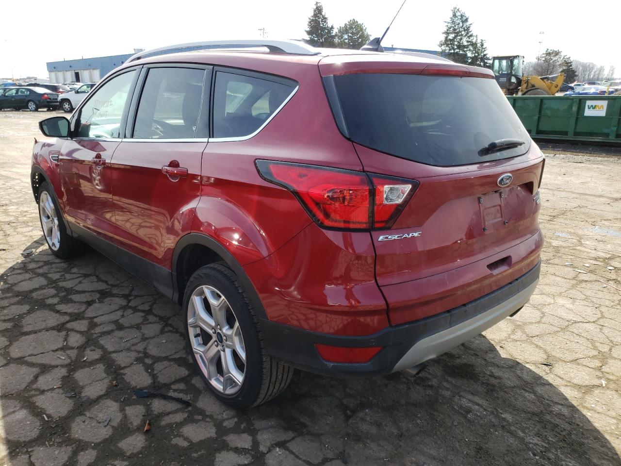 Photo 3 from auction – 2019 FORD ESCAPE TIT with VIN 1FMCU9J95KUC50358