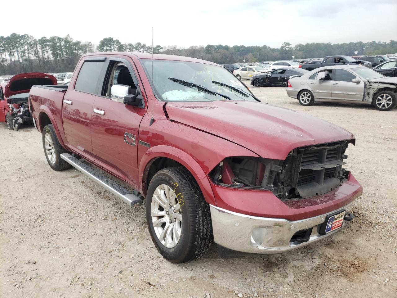 RAM 1500 LONGH 2015 with VIN 1C6RR7PM6FS761280 - Photo from auction