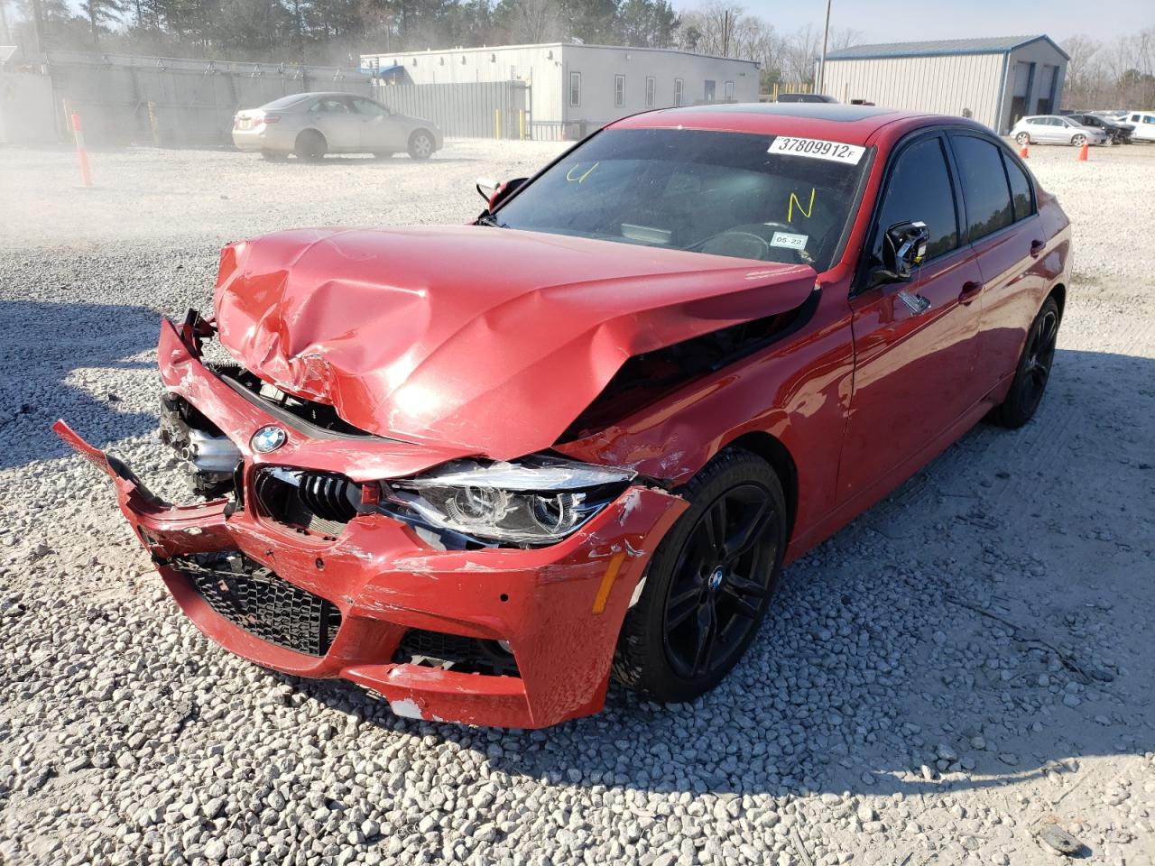 Photo 2 from auction – 2017 BMW 330 XI with VIN WBA8D9C36HA003862