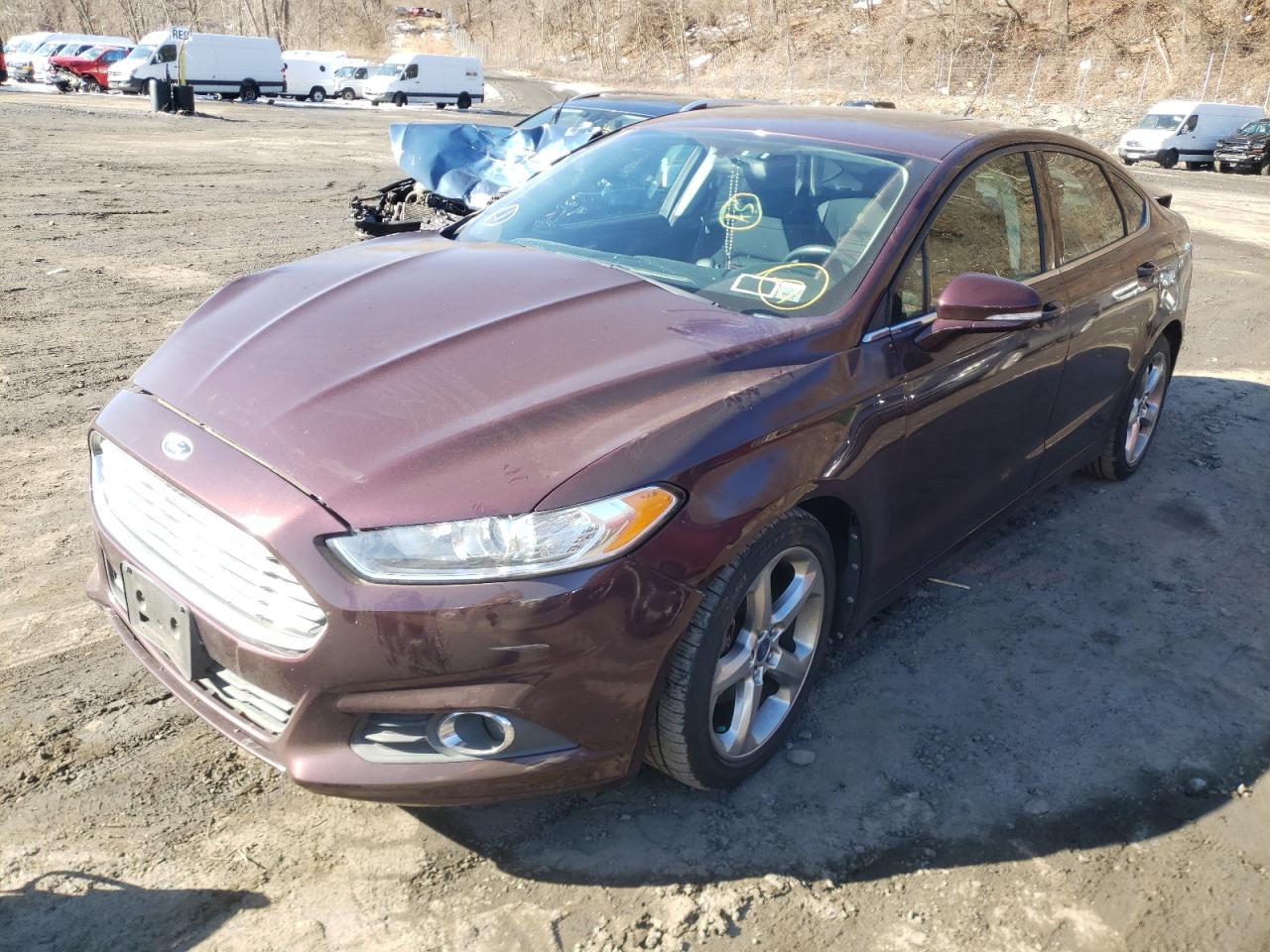 Photo 2 from auction – 2013 FORD FUSION SE with VIN 3FA6P0HR3DR100887