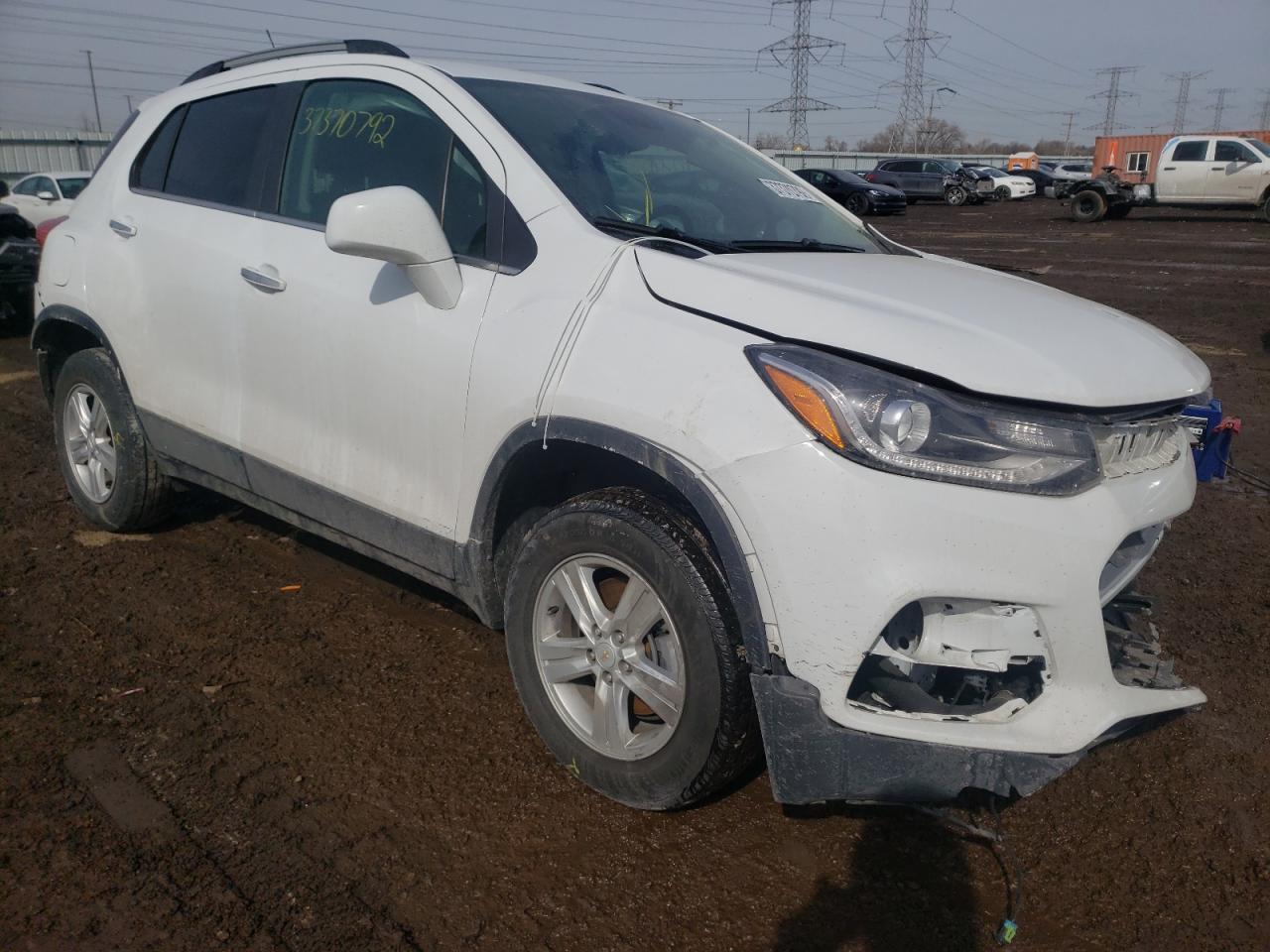 CHEVROLET TRAX 1LT 2019 with VIN KL7CJPSB0KB959954 - Photo from auction