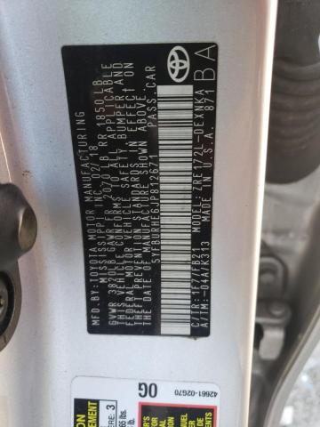 Photo 10 from auction – 2018 TOYOTA COROLLA L with VIN 5YFBURHE6JP812671