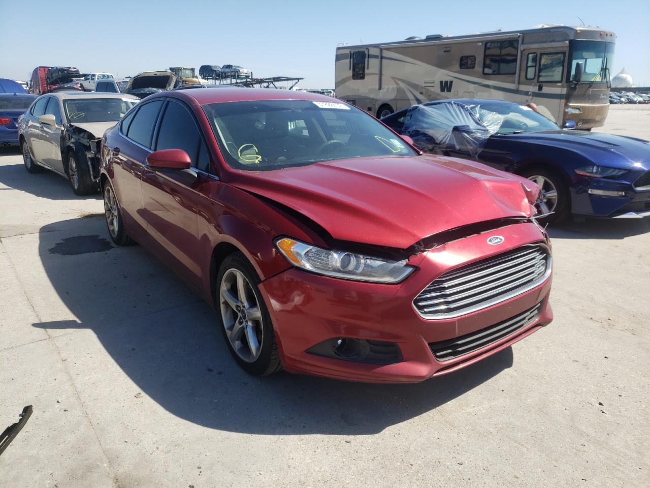 FORD FUSION S 2016 with VIN 3FA6P0G7XGR376066 - Photo from auction