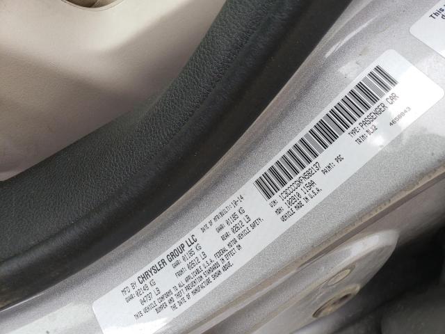 Photo 10 from auction – 2015 CHRYSLER 200 C with VIN 1C3CCCCGXFN582137