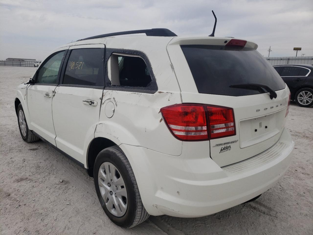 Photo 3 from auction – 2019 DODGE JOURNEY SE with VIN 3C4PDCAB9KT870436
