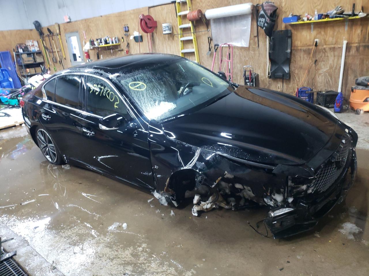 INFINITI Q50 BASE 2014 with VIN JN1BV7AR7EM683883 - Photo from auction