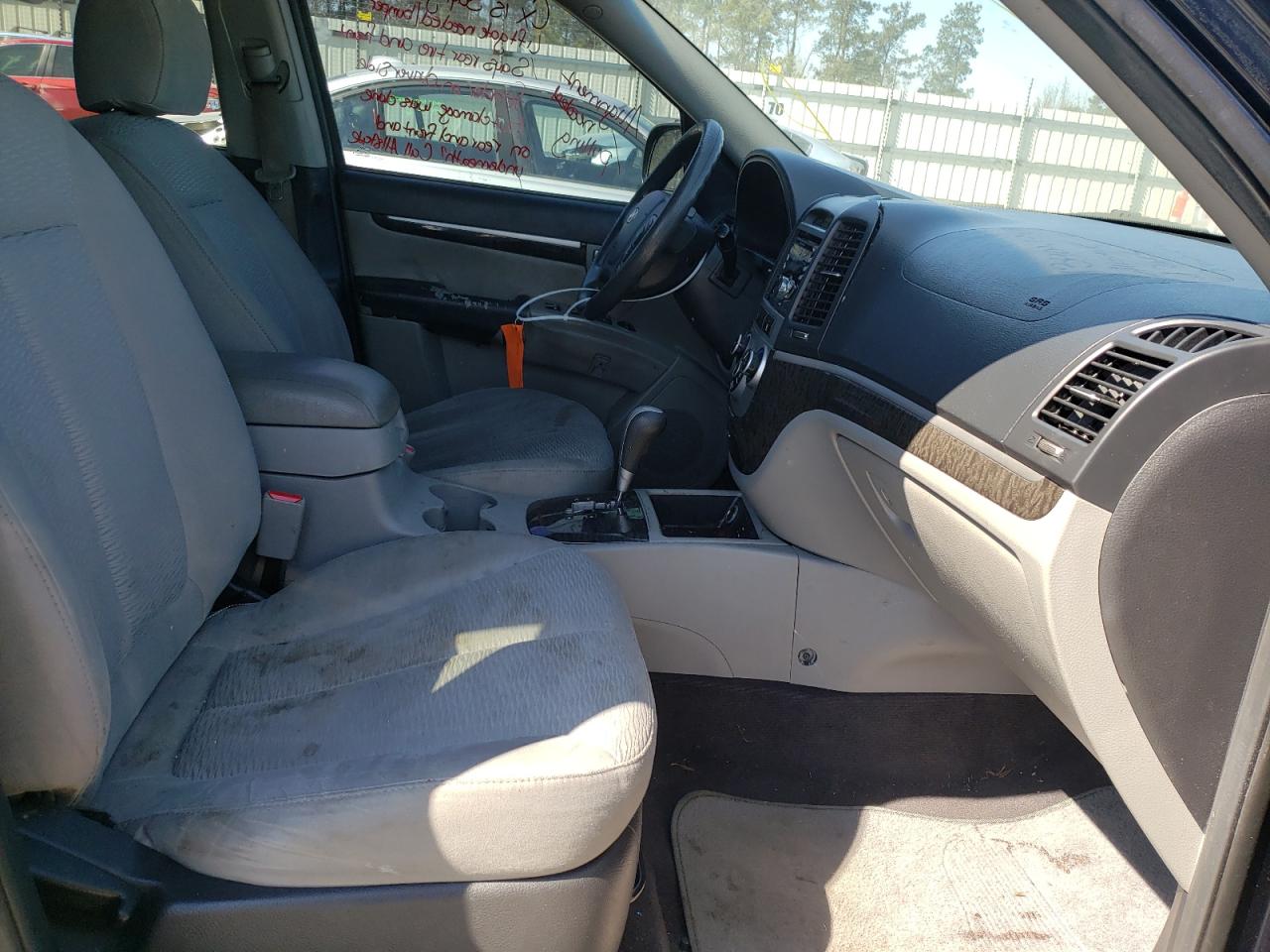 Photo 5 from auction – 2009 HYUNDAI SANTA FE G with VIN 5NMSG13D09H260274