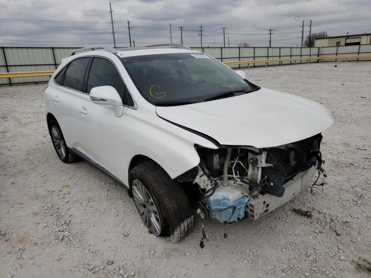 LEXUS RX 350 2014 with VIN 2T2ZK1BA1EC139091 - Photo from auction