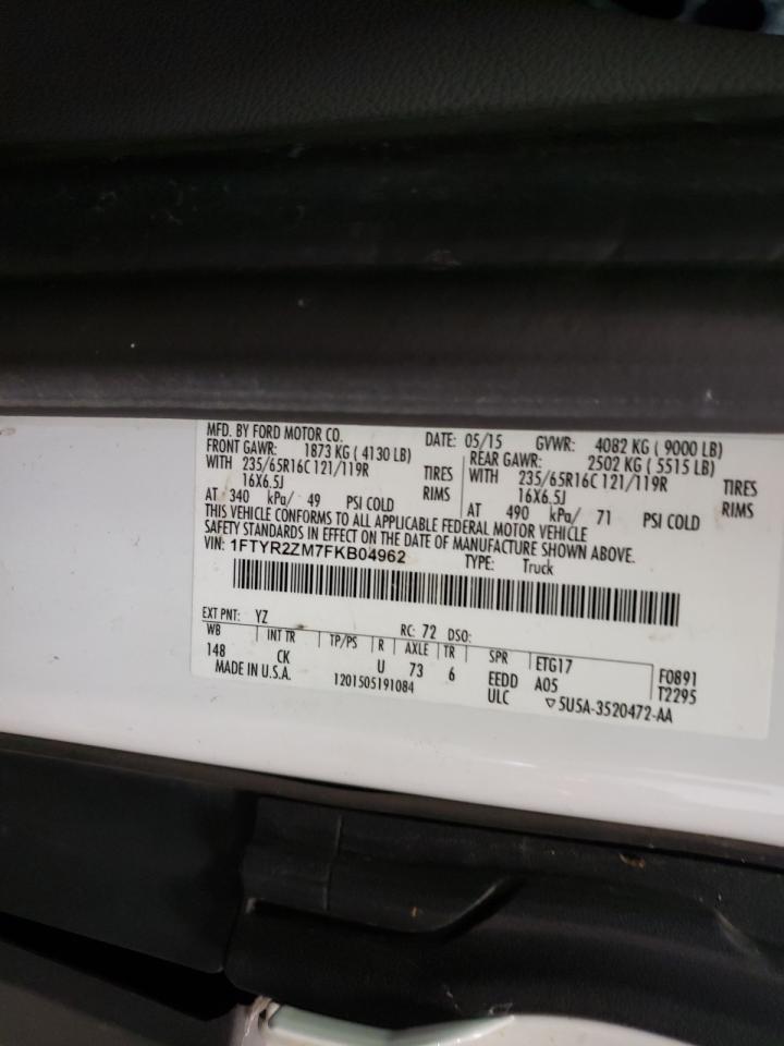 Фото 10 с аукциона – 2015 FORD TRANSIT T- с VIN 1FTYR2ZM7FKB04962