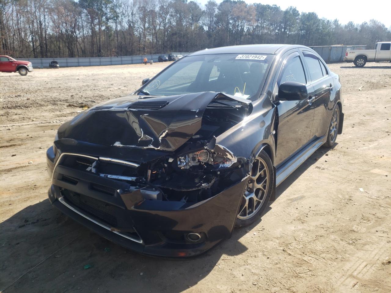 Photo 2 from auction – 2013 MITSUBISHI LANCER EVO with VIN JA32W5FV7DU012537