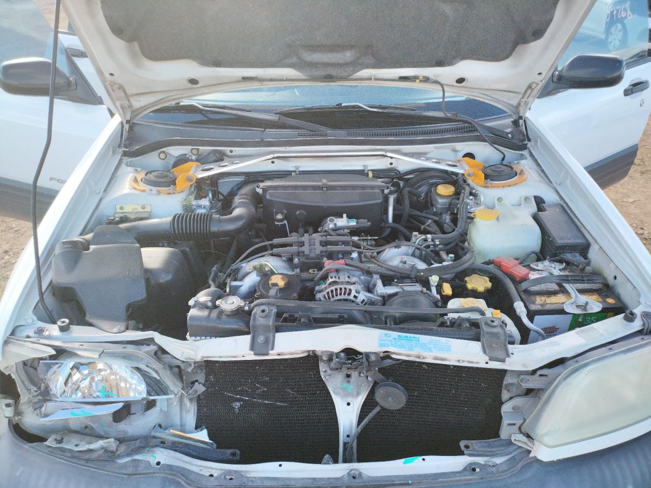 Photo 7 from auction – 2001 SUBARU FORESTER L with VIN JF1SF63571H743782