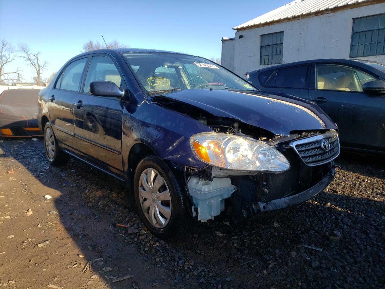 TOYOTA COROLLA CE 2008 with VIN 2T1BR32E38C887958 - Photo from auction