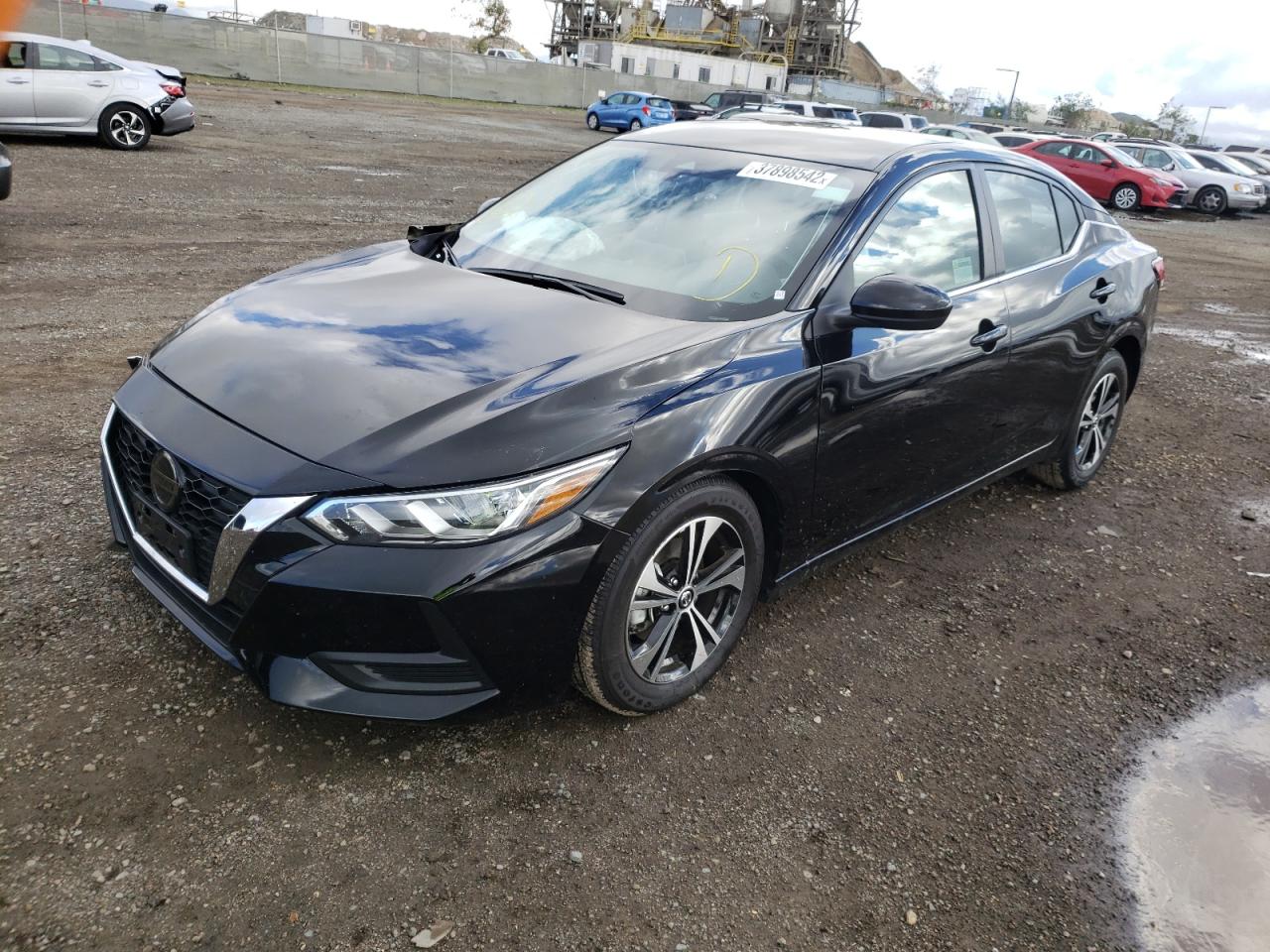 Photo 2 from auction – 2022 NISSAN SENTRA with VIN 3N1AB8CV4NY203400