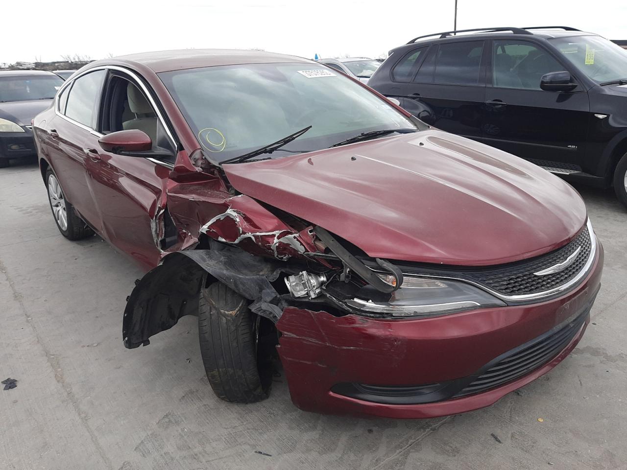 Photo 1 from auction – 2015 CHRYSLER 200 LX with VIN 1C3CCCFB6FN599887