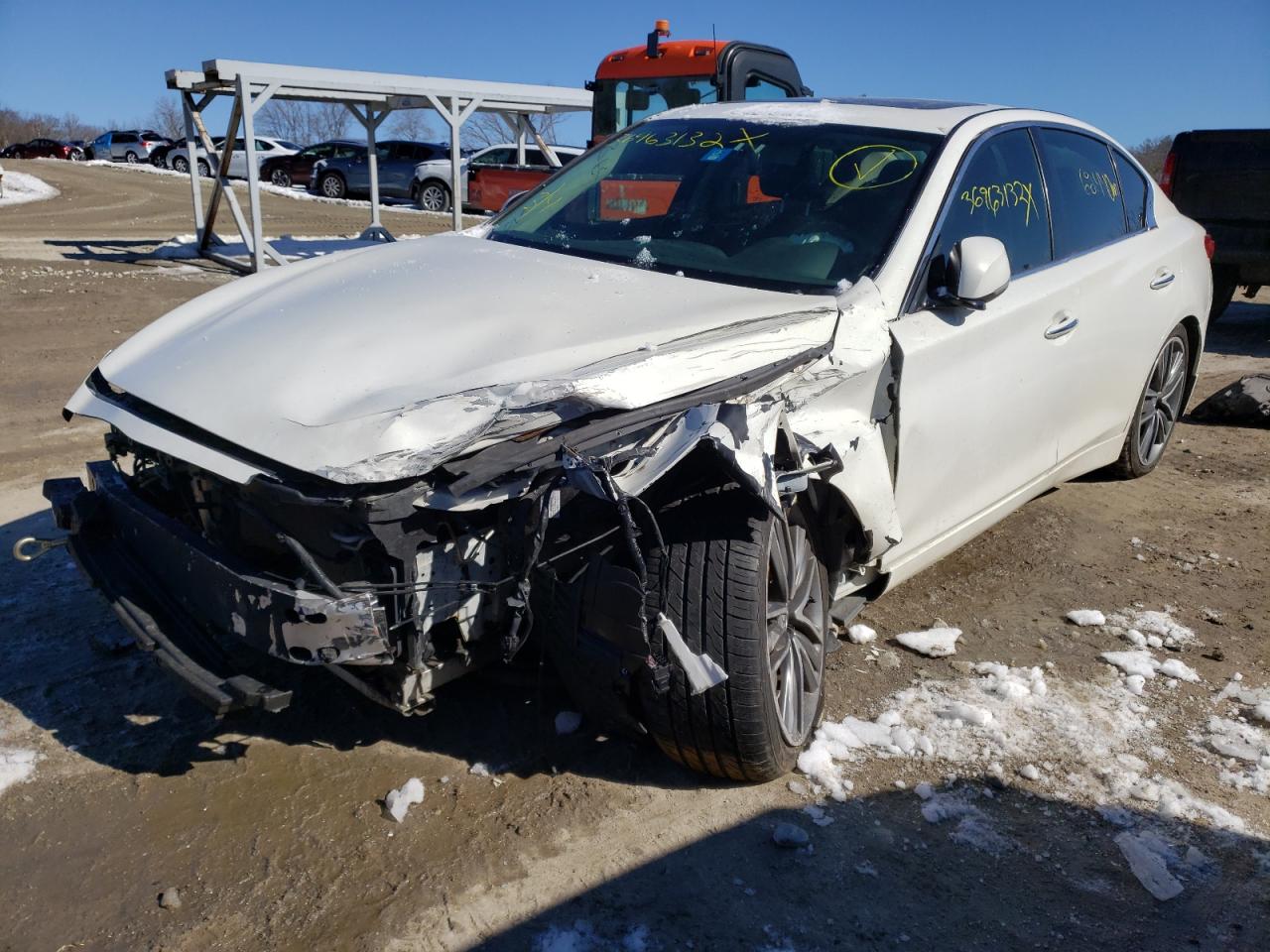 Photo 2 from auction – 2014 INFINITI Q50 BASE with VIN JN1BV7AR5EM697121