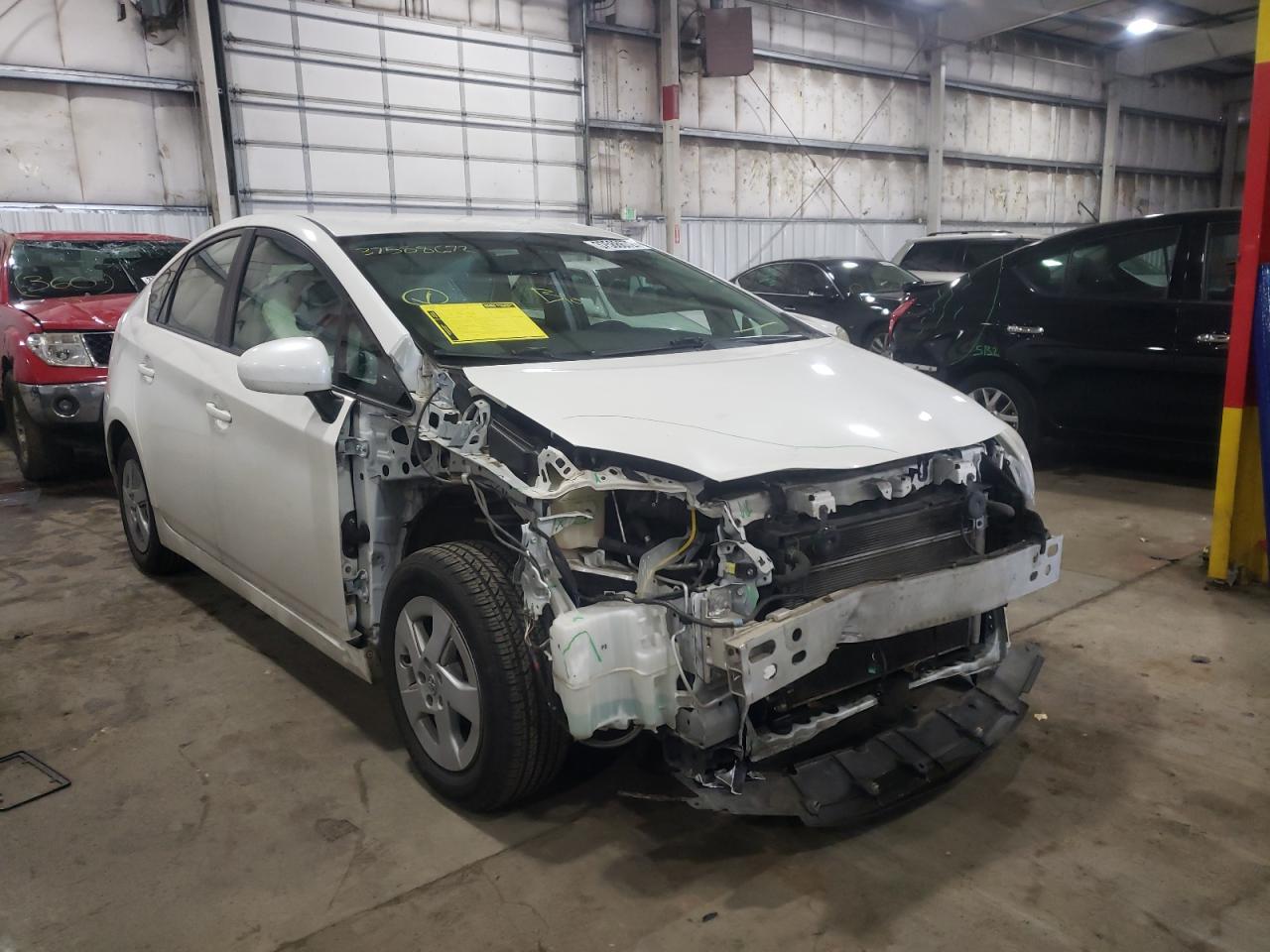 TOYOTA PRIUS 2011 with VIN JTDKN3DU4B5287986 - Photo from auction
