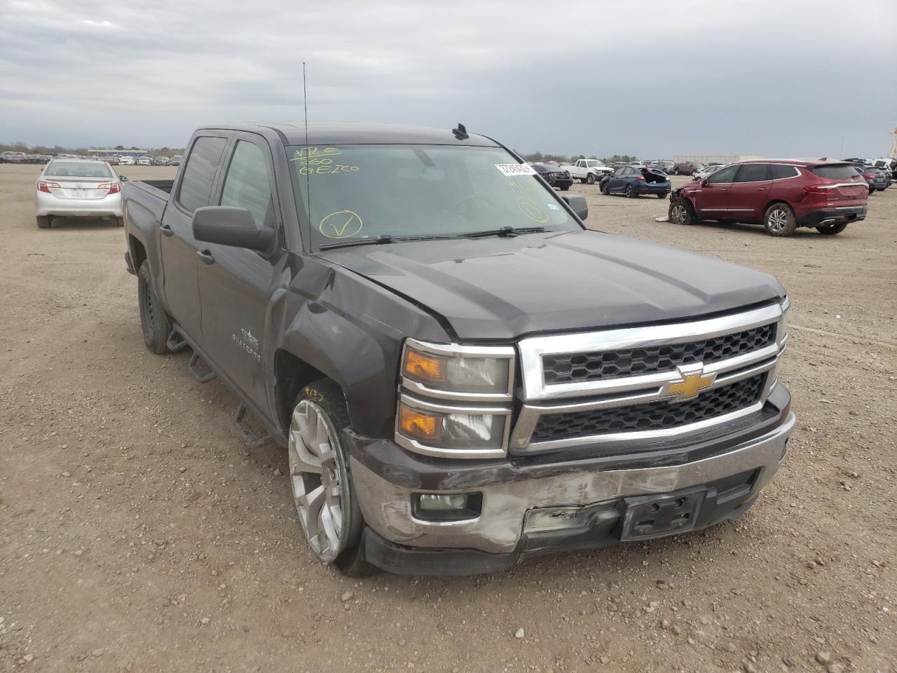 CHEVROLET SILVERADO 2014 with VIN 3GCPCRECXEG141237 - Photo from auction