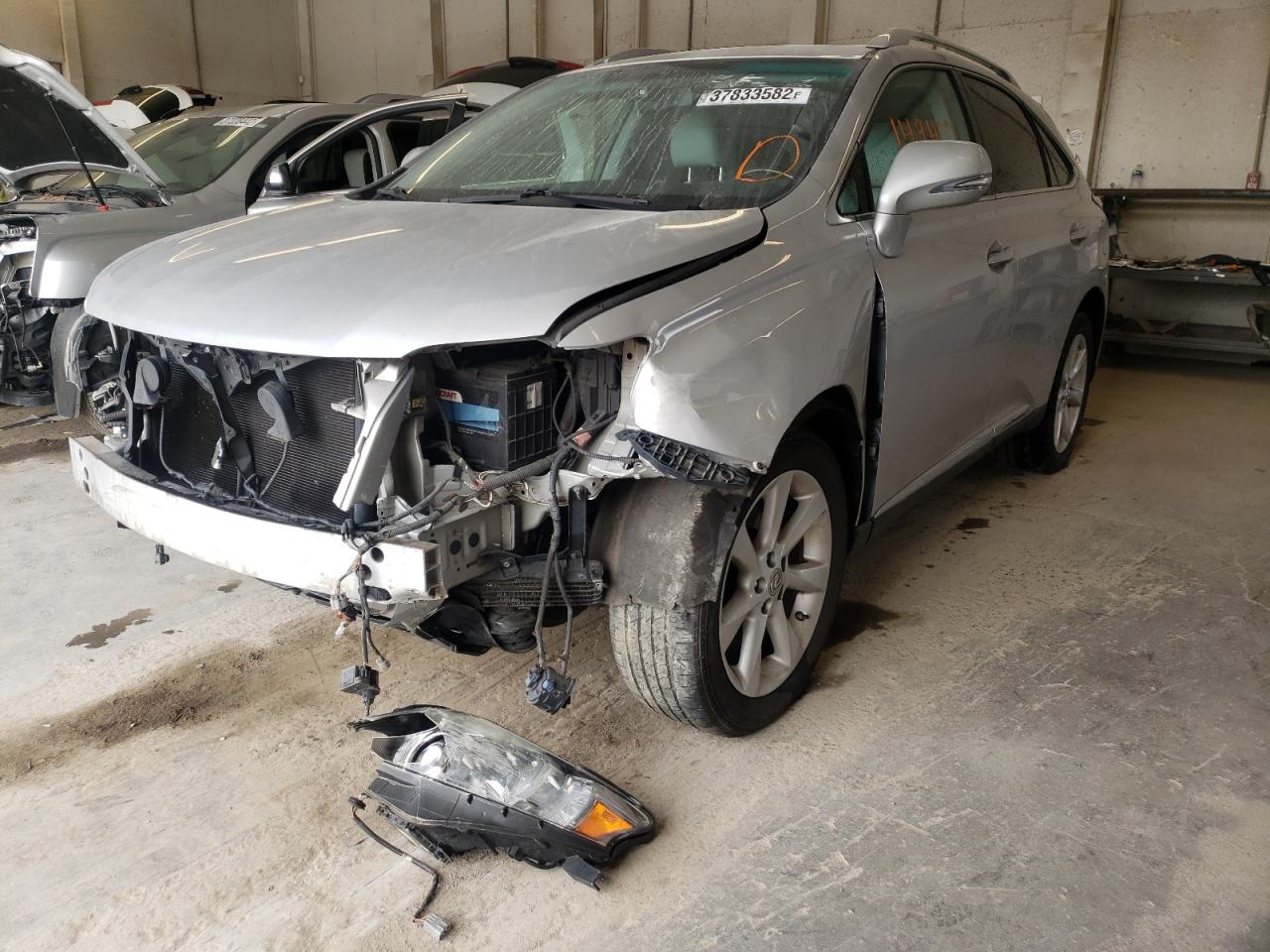 Photo 2 from auction – 2010 LEXUS RX 350 with VIN 2T2BK1BA7AC072525