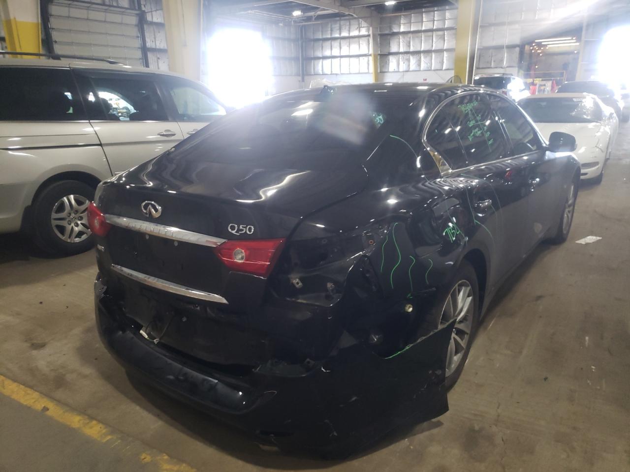 Photo 4 from auction – 2015 INFINITI Q50 BASE with VIN JN1BV7AR0FM423391