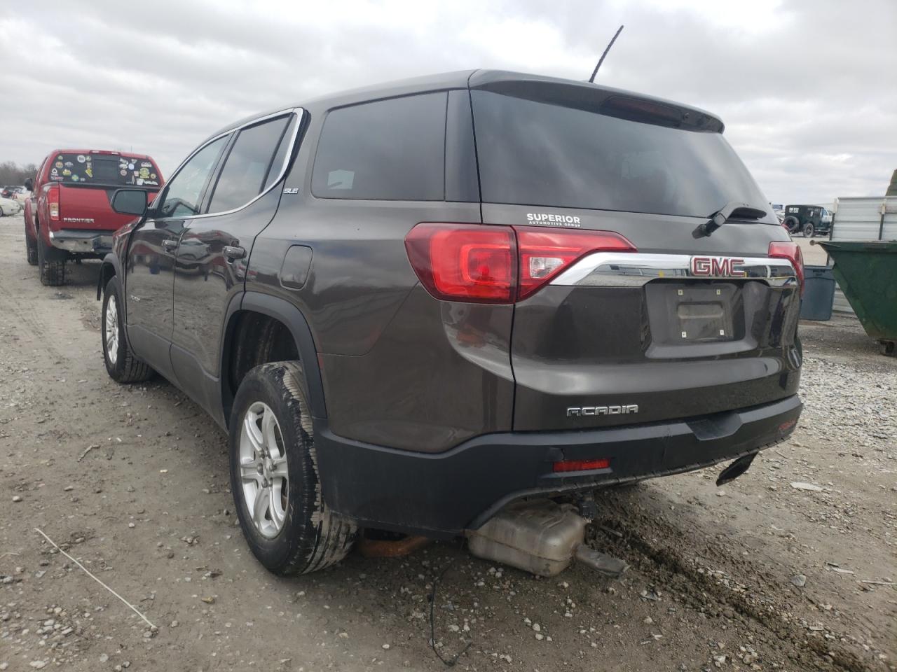 Photo 3 from auction – 2019 GMC ACADIA SLE with VIN 1GKKNKLA7KZ216103