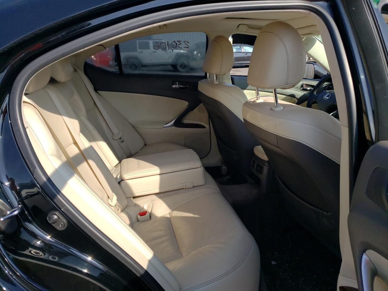 Photo 6 from auction – 2010 LEXUS IS 250 with VIN JTHBF5C28A5116860