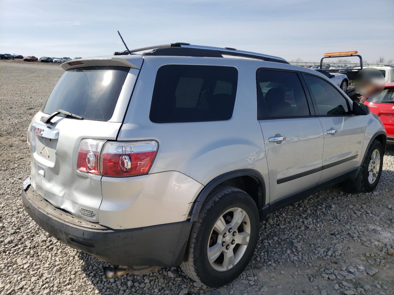 Photo 4 from auction – 2009 GMC ACADIA SLE with VIN 1GKER13D59J113115