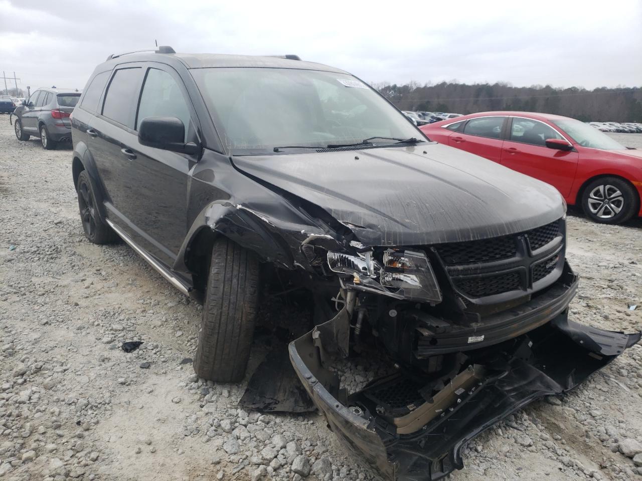 DODGE JOURNEY CR 2019 with VIN 3C4PDCGG9KT763454 - Photo from auction