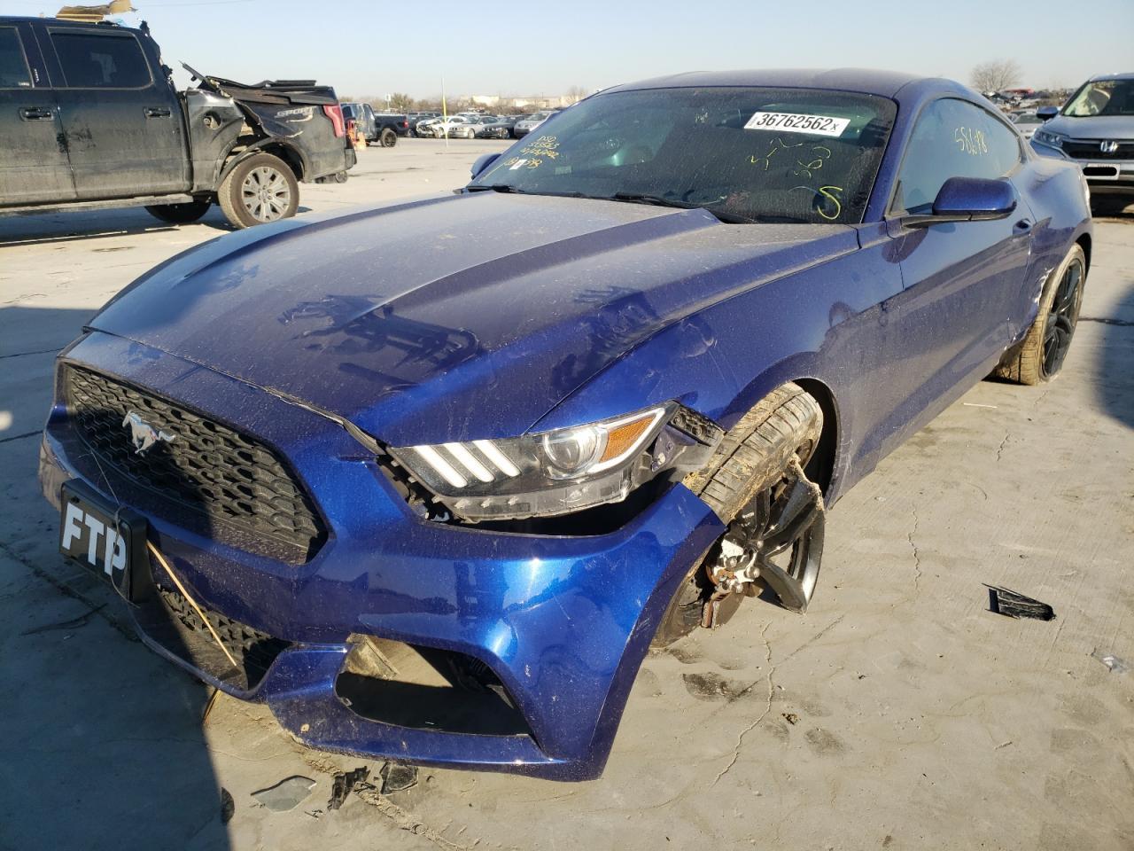 Photo 2 from auction – 2016 FORD MUSTANG with VIN 1FA6P8TH1G5266684