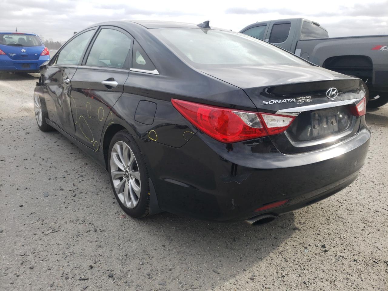 Photo 3 from auction – 2013 HYUNDAI SONATA SE with VIN 5NPEC4ACXDH708813