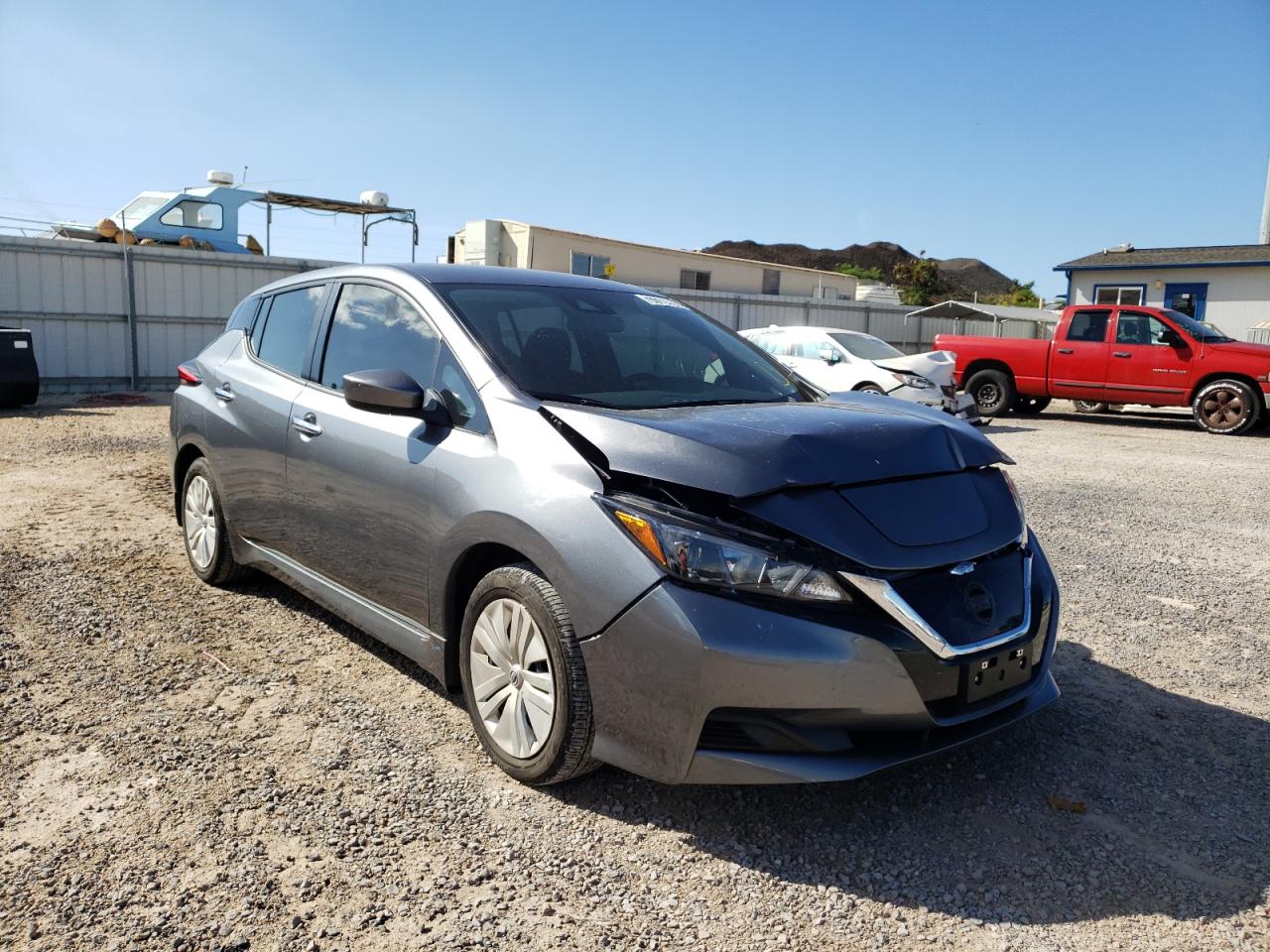 NISSAN LEAF S 2020 with VIN 1N4AZ1BP2LC310038 - Photo from auction