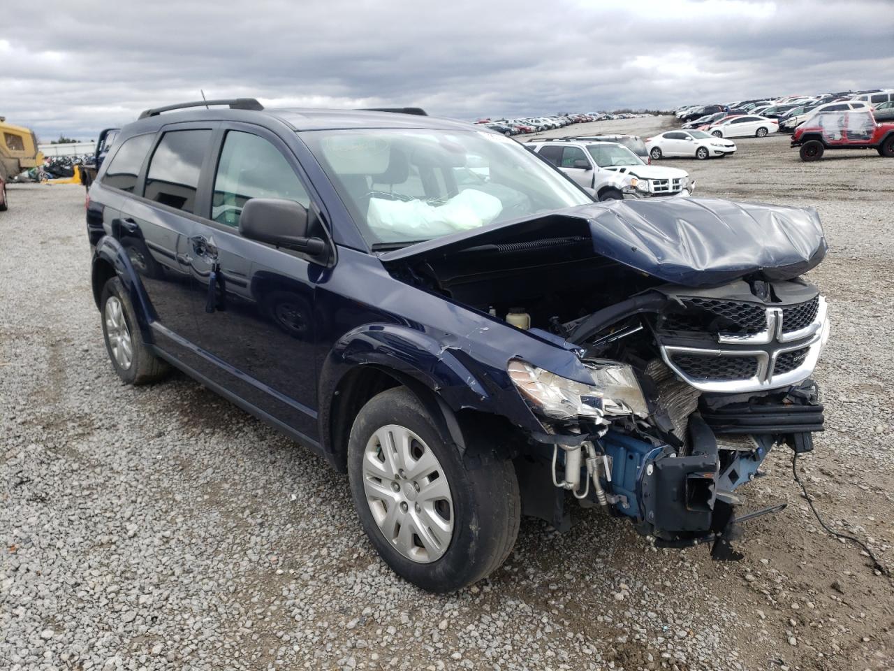 DODGE JOURNEY SE 2018 with VIN 3C4PDCAB9JT427878 - Photo from auction