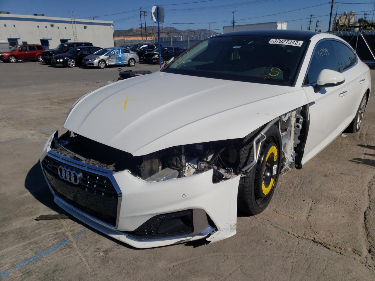 Photo 9 from auction – 2021 AUDI A5 PREMIUM with VIN WAUABCF54MA025807